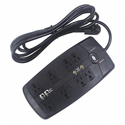 Surge Protector Outlet Strip Black MPN:52NY65