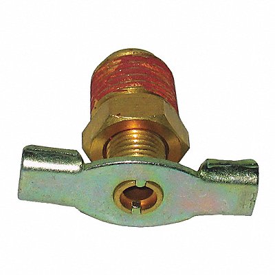 Tank Drain Valve 1/4 NPT Wing Style MPN:072-0001RP