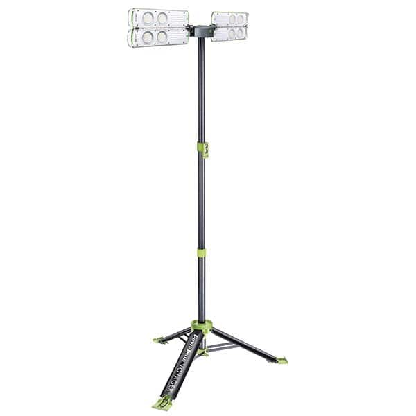 64 Watt Floor Tripod Twin Angle Electric Portable LED Light MPN:PVLR8000A