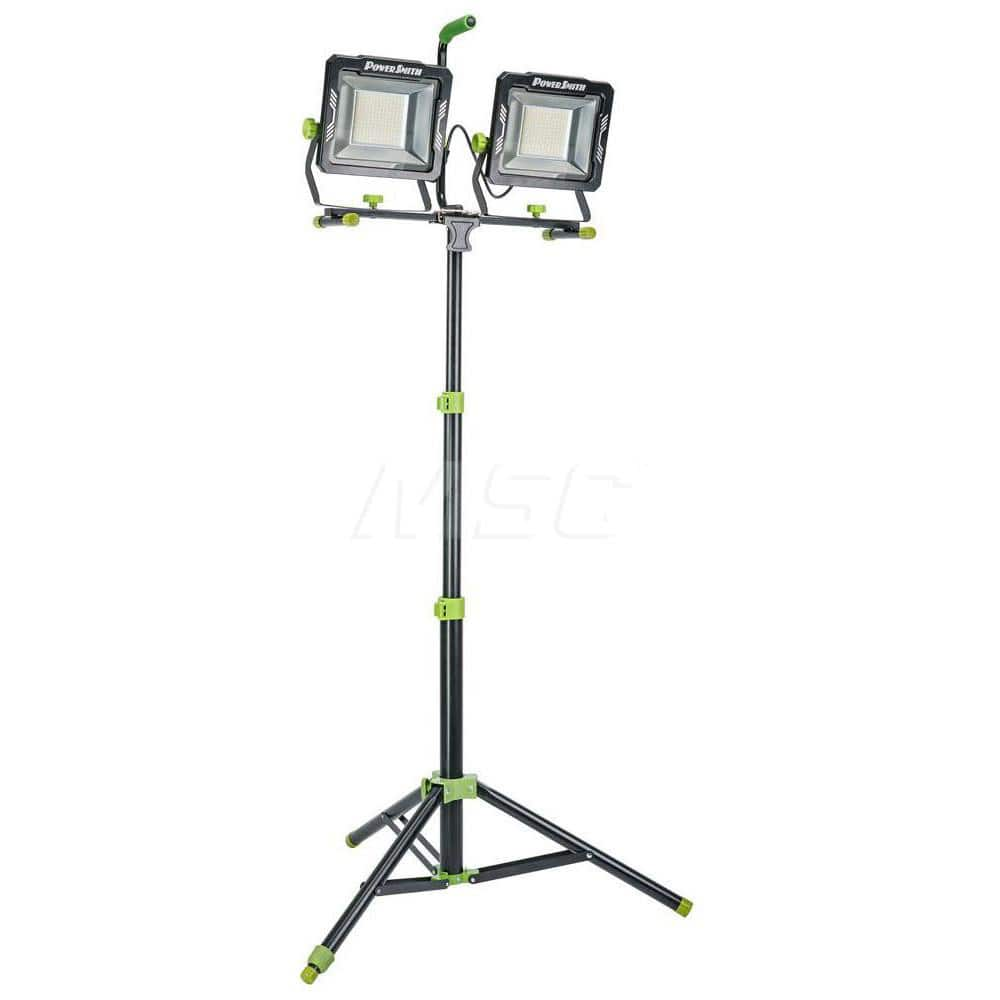 Portable Work Lights, Portable Type: Floor, Tripod, Lamp Type: LED, Power Type: Corded Electric, Plug-in, Corded, Overall Fixture Length (Inch): 34 MPN:PWLD300T