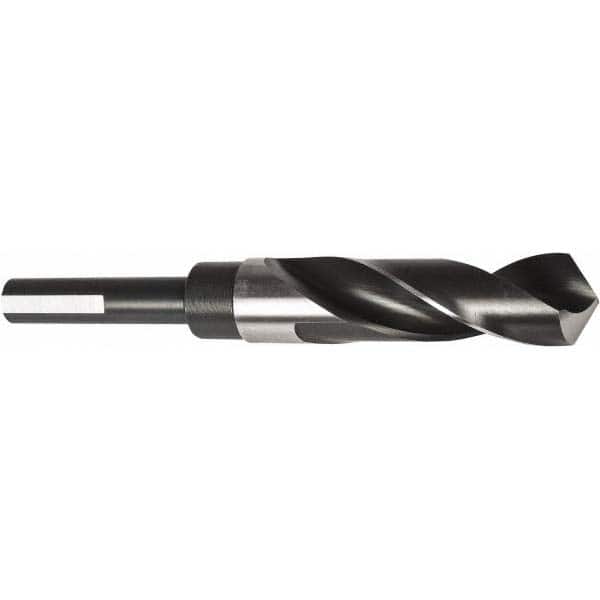 Reduced Shank Drill Bit: 1-1/4'' Dia, 1/2'' Shank Dia, 118 0, High Speed Steel MPN:5999546