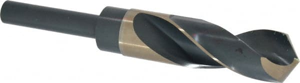 Reduced Shank Drill Bit: 63/64'' Dia, 1/2'' Shank Dia, 118 0, Cobalt MPN:5999998