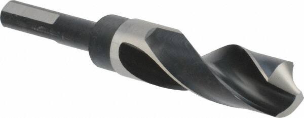 Reduced Shank Drill Bit:  0.9531'' Dia,  1/2'' Shank Dia,  118 deg,  High-Speed Steel MPN:6000038