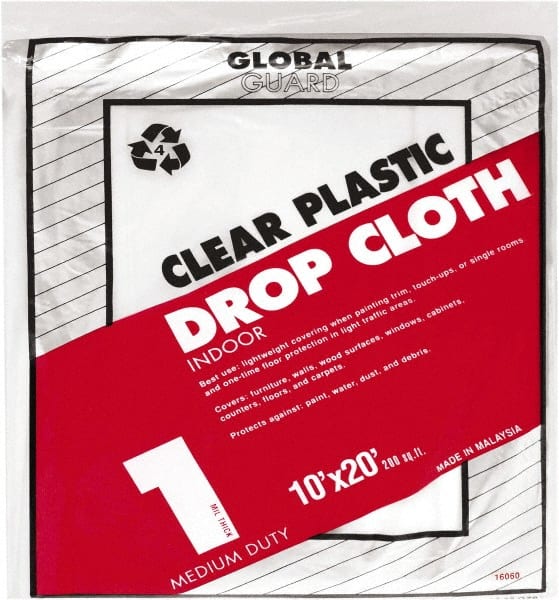 Medium Weight Plastic Drop Cloth MPN:16060