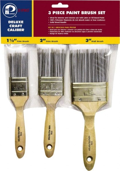 Paint Brush: 1-1/2 2 & 3