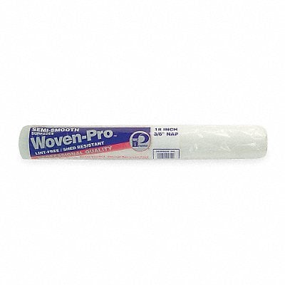 Paint Roller Cover 18 L 3/8 Nap Woven MPN:1842