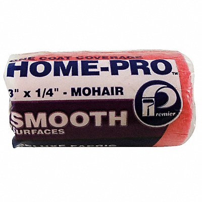 Paint Roller Cover 3 L 1/4 Nap Mohair MPN:333-M