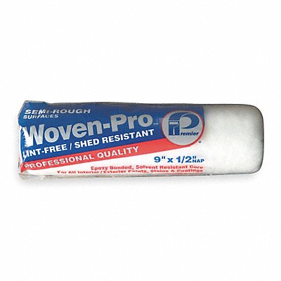 Paint Roller Cover 9 L 1/2 Nap Woven MPN:R943