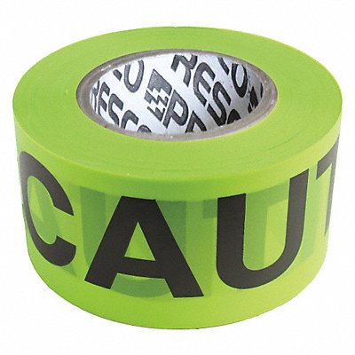 Barricade Tape Lime Glo/Blk 500ft x 3In MPN:B3530LG16-200