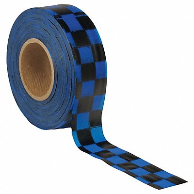 Flagging Tape Blue/Blk 300ft x 1-3/16In MPN:CKBBK-200