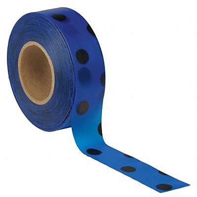 Flagging Tape Blue/Blk 300ft x 1-3/16In MPN:PDBBK-200