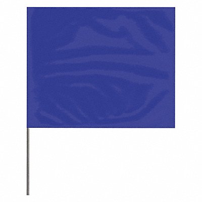 Marking Flag Blue Blank PVC PK100 MPN:2315B-200