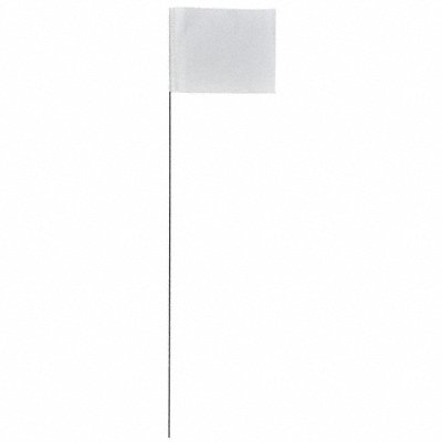 Marking Flag White Blank PVC PK100 MPN:2315W-200