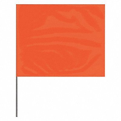 Marking Flag Orange Blank PVC PK100 MPN:2321O-200