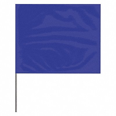 Marking Flag Blue Blank PVC PK100 MPN:2336B-200