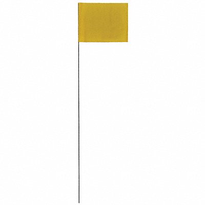 Marking Flag Yellow Blank PVC PK100 MPN:2336Y-200