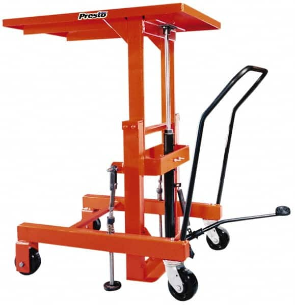 Mobile Air Lift Table: 2,000 lb Capacity, 24