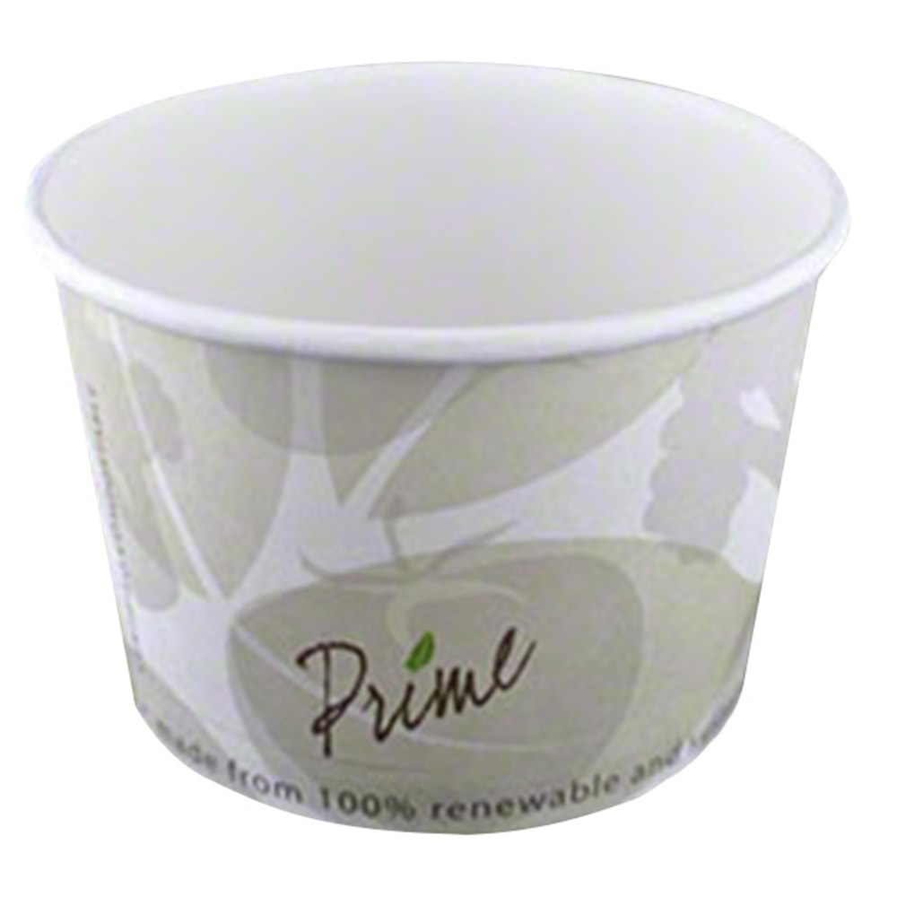 Primeware Paper Food Containers, 8 Oz, Multicolor, Case Of 500 MPN:FC8