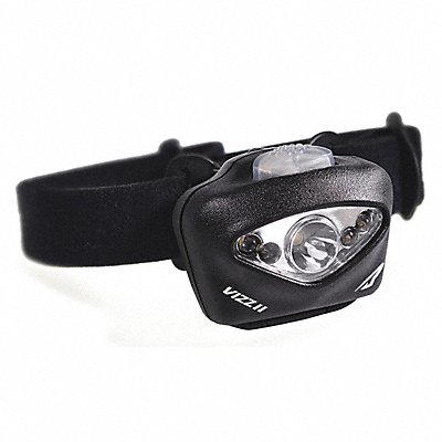 Tactical Headlamp Plastic Black 200lm MPN:VIZZ-II-MPLS