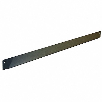 Bin Rail 72 W x 1-1/2 D x 2-5/8 H Gray MPN:BH72-A31