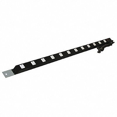 Power Strip 60W x 1-1/2D x 1-1/2H Gray MPN:ES48/ESMR60-A31