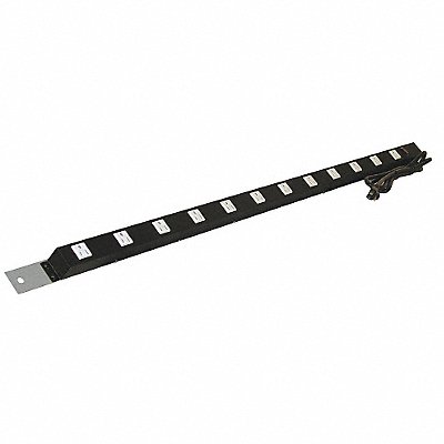 Power Strip 66-1/2 W 1-1/2 H Gray MPN:ES48/ESMR72-A31