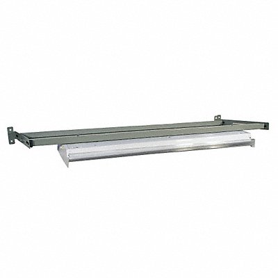 Overhead Light/Frame 72W x 26D x 5H Gray MPN:IWBOLF72