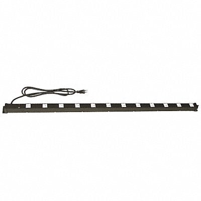 Power Strip 49W x 1-1/2D x 1-1/2 H Black MPN:MO/ES48