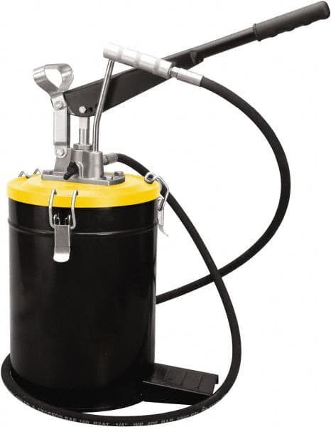 Lever Hand Pump: 3 oz/STROKE, Grease Lubrication, Aluminum & Steel MPN:VGP/15A/YE1