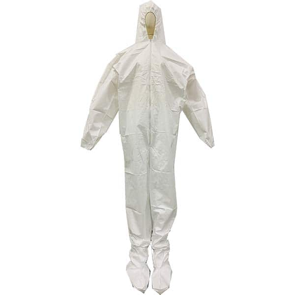 Disposable Coveralls: PP, Fly Front Closure MPN:DCHB-MP-2XL43W