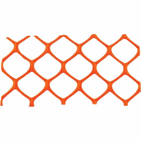 50' Long x 4' High, Orange Reusable Safety Fence MPN:03-906-MGO