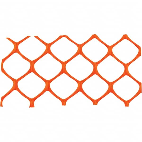 50' Long x 5' High, Orange Reusable Safety Fence MPN:03-907-5MGO