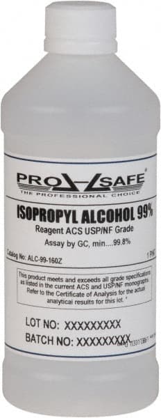 16 oz Bottle 99% Isopropyl Alcohol MPN:ALC-99-16OZ