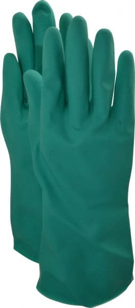 Chemical Resistant Gloves: Large, 15 mil Thick, Nitrile, Unsupported MPN:28318