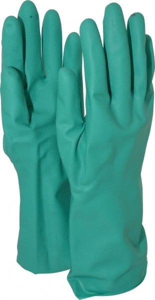 Chemical Resistant Gloves: Large, 15 mil Thick, Nitrile, Unsupported MPN:28323