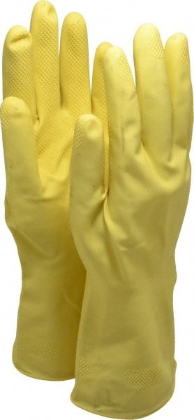 Chemical Resistant Gloves: Large, 21 mil Thick, Latex MPN:28331