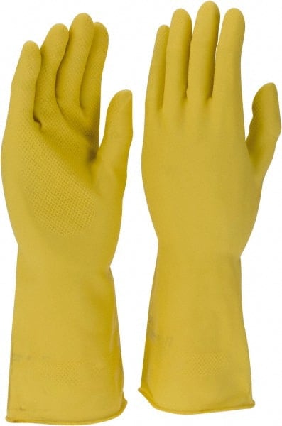 Chemical Resistant Gloves: Small, 21 mil Thick, Latex MPN:28333