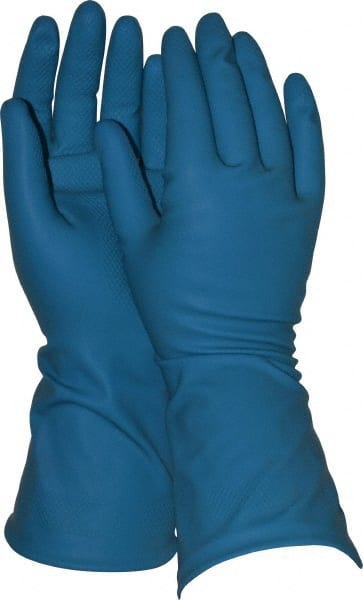 Chemical Resistant Gloves: Small, 18 mil Thick, Latex, Unsupported MPN:28337