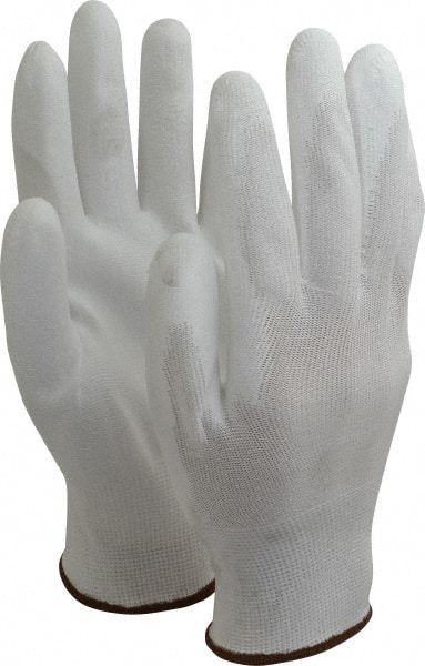 General Purpose Work Gloves: Large, Polyurethane Coated, Nylon MPN:33-125NB/L