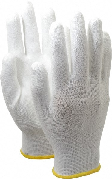 General Purpose Work Gloves: Medium, Polyurethane Coated, Nylon MPN:33-125NB/M