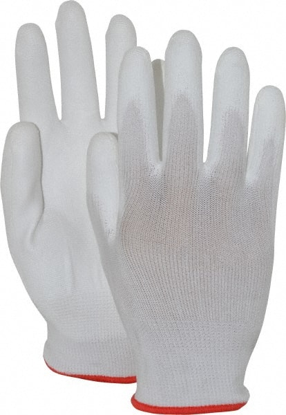 General Purpose Work Gloves: Small, Polyurethane Coated, Nylon MPN:33-125NB/S