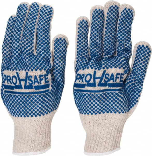 General Purpose Work Gloves: Large, Polyvinylchloride Coated, Cotton Blend MPN:36-110DD-MSC/L