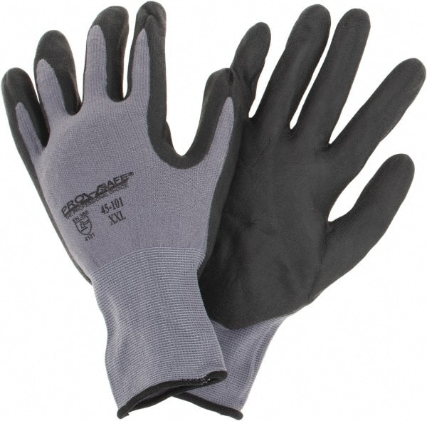 General Purpose Work Gloves: 2X-Large, Nitrile Coated, Nylon MPN:45-101-XXL