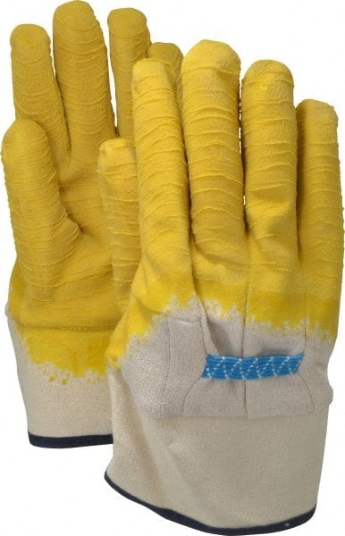 General Purpose Work Gloves: Large, Latex Coated, Jersey MPN:55-3243