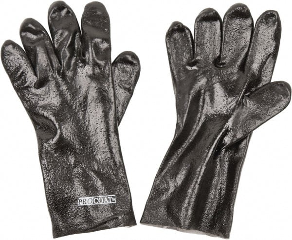 Chemical Resistant Gloves: Large, Polyvinylchloride, Supported MPN:58-8030R