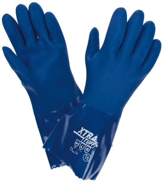 Chemical Resistant Gloves: Small, Polyvinylchloride, Supported MPN:58-8656/S