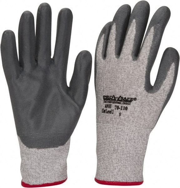 Cut, Puncture & Abrasive-Resistant Gloves: Size S, ANSI Cut A2, ANSI Puncture 3, Nitrile, Dyneema MPN:70-110-S