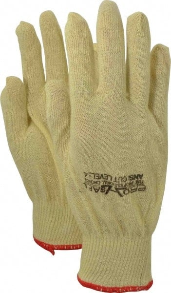 Cut & Abrasion-Resistant Gloves: Size L, ANSI Cut A2, Kevlar MPN:GLA-A2-L