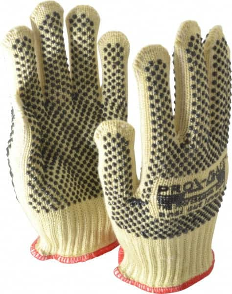 Cut-Resistant Gloves: Size S, ANSI Cut A4, Polyvinylchloride, Kevlar MPN:GLA-A6-S