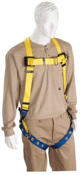 Fall Protection Harnesses: 310 Lb, Lightweight Style, Size Universal, Polyester MPN:PS-HAR-002